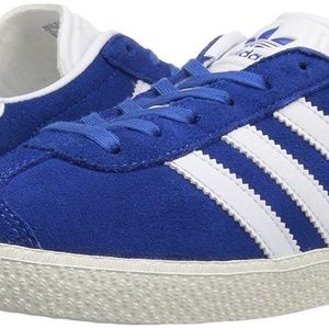 adidas gazelle blue kids
